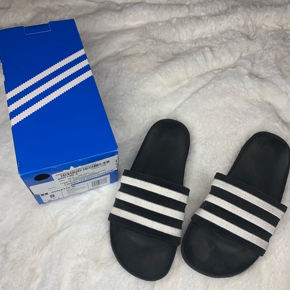 adidas suede slides